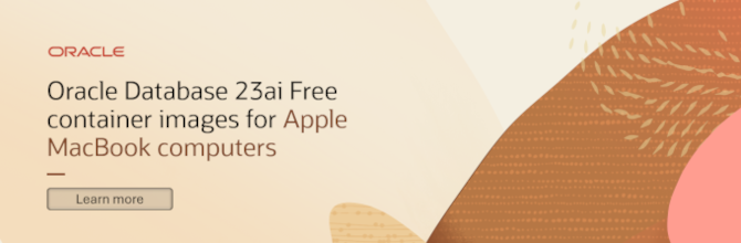 Get started with Oracle Database 23ai on your MacBook!